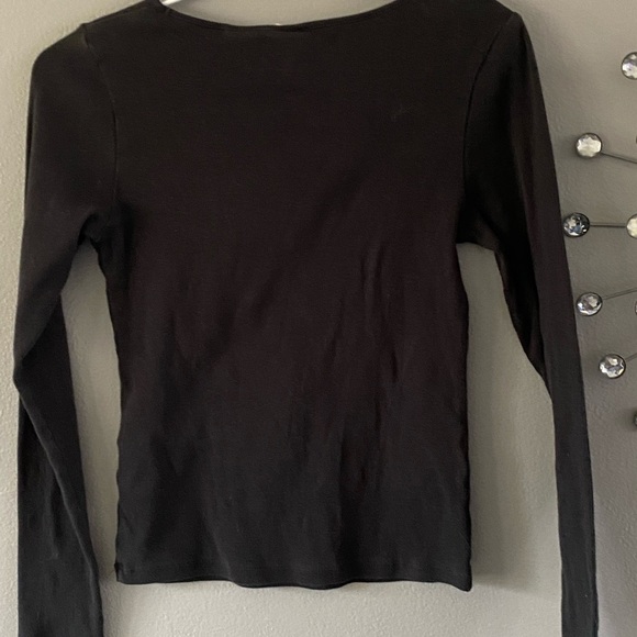 Levi’s | ribbed long sleeve shirt. XS - Picture 5 of 9